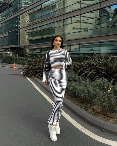 Gina Stripe Set