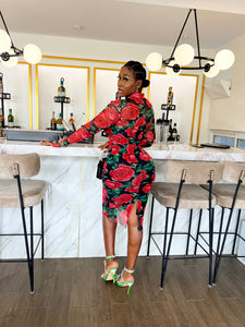 Rosa Print Dress