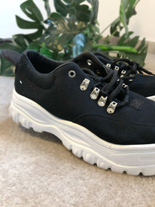 Black and white Chunky Sole trainers