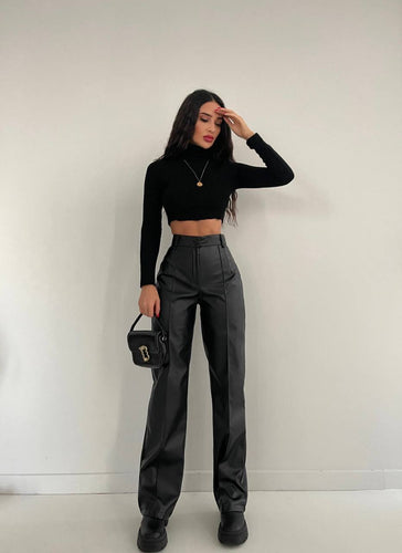 Black Leather trouser